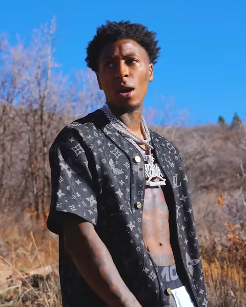 NBA YoungBoy live session card art